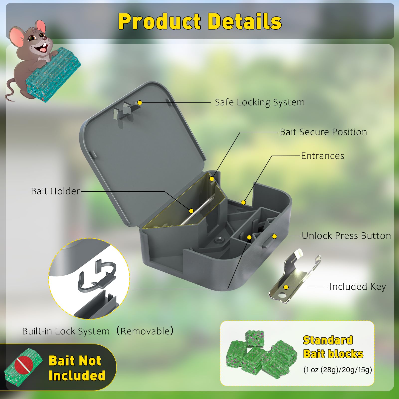 Anblak in use under sink showing how it protects children and pets