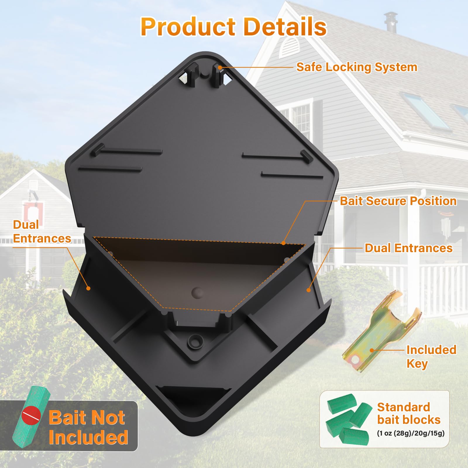 Anblak in use under sink showing concealed placement and pet safety