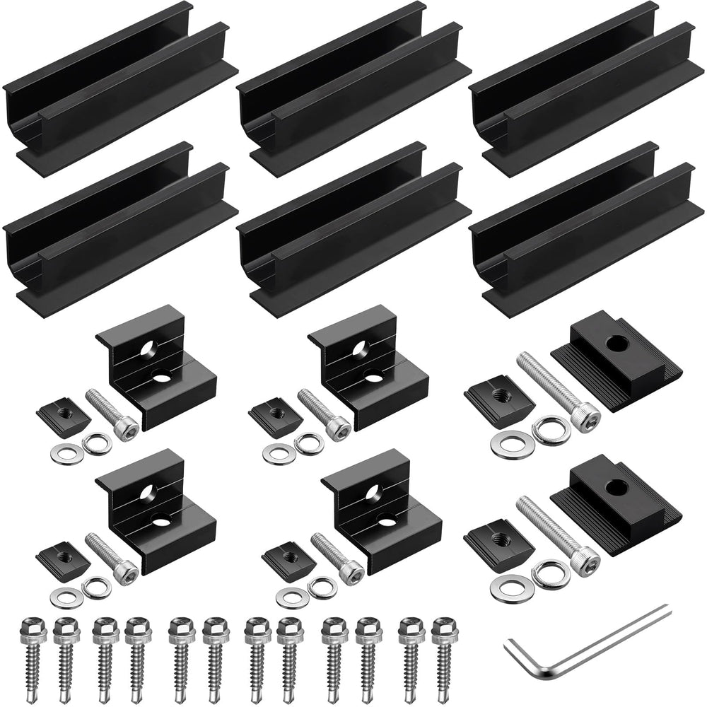 Anbte complete kit laid out for quick inventory and easy assembly