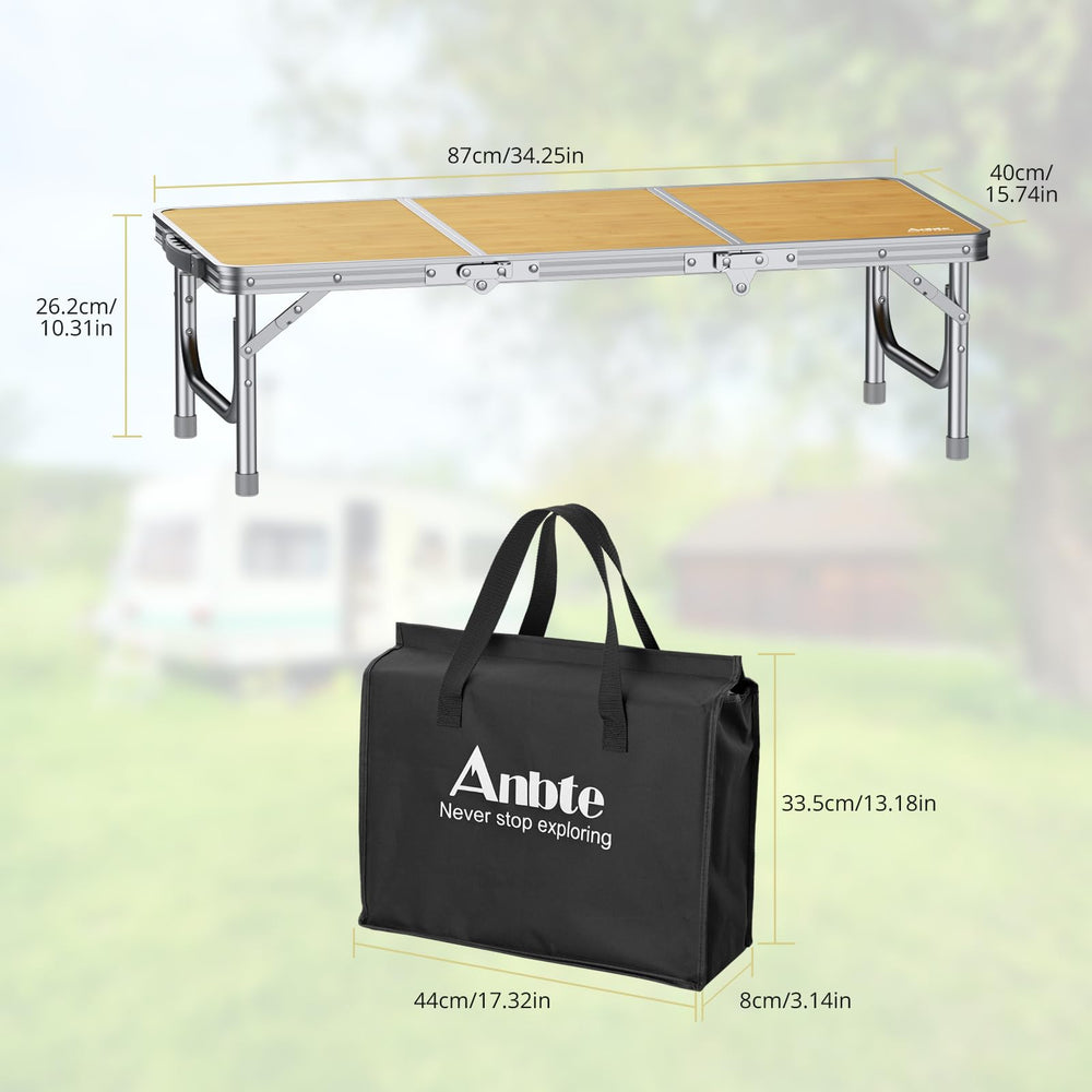 Anbte set up on a beach demonstrating stable picnic and leisure benefit