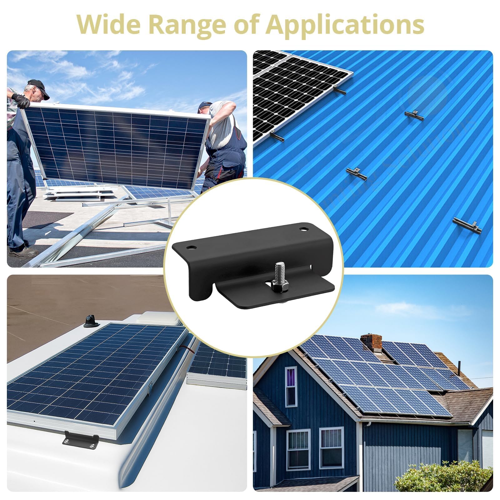 Anbte brackets beside ruler showing compact size and easy transport advantage