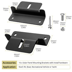 Anbte stainless steel screws nuts and washers close-up for rustproof fastening benefit