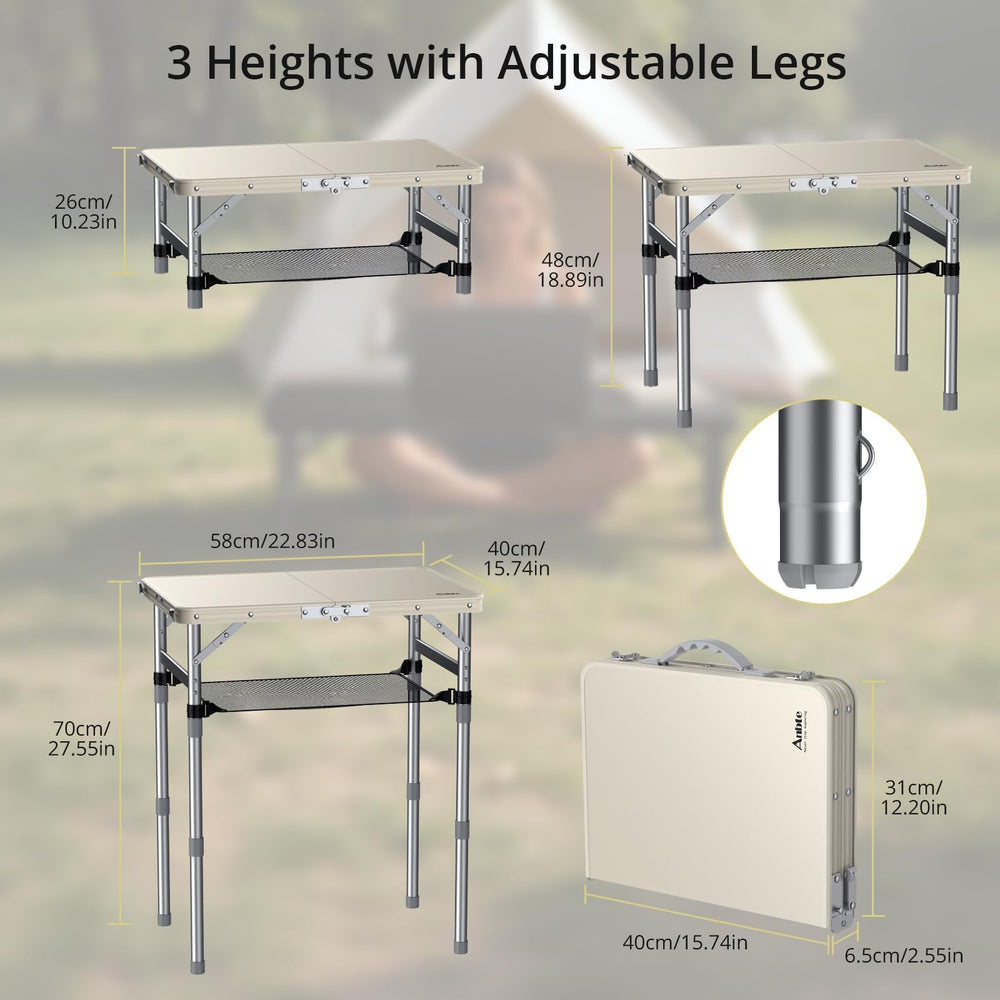 Anbte close-up of high-density plastic tabletop showing waterproof easy-clean surface