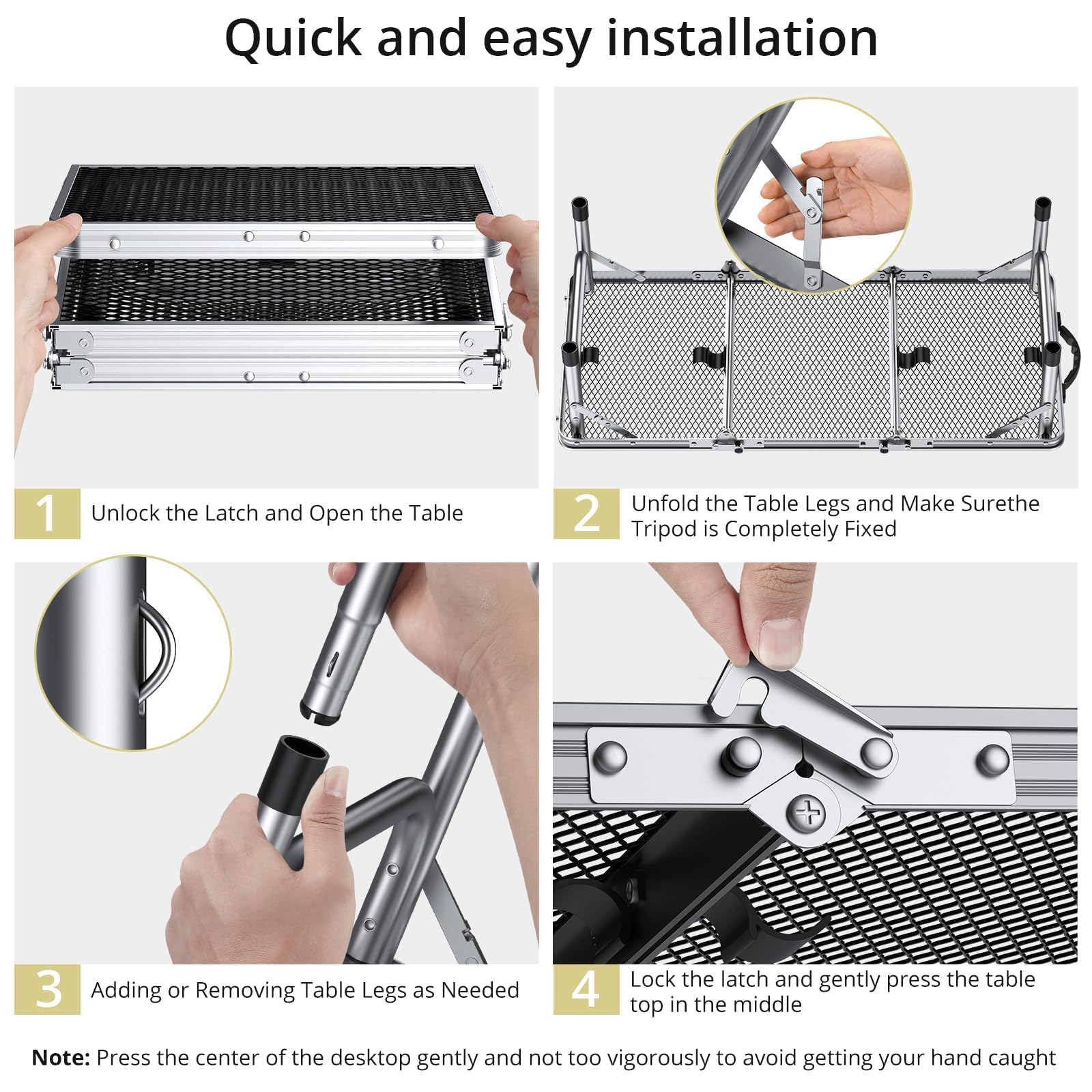 Anbte outdoor picnic lifestyle showing multipurpose use and stability