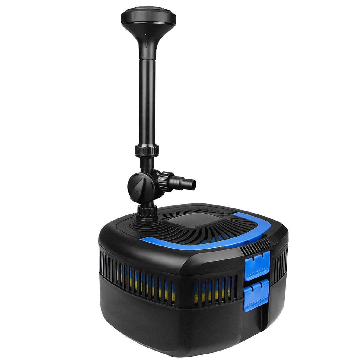 ANBULL front view with fountain head showing clean outgoing flow benefit