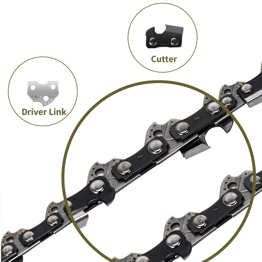ANCKNE stacked five chains ready for rotation to minimize downtime