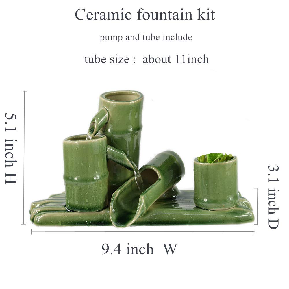 andady fountain pump and 11-inch tubing close-up showing reliable flow and straightforward installation
