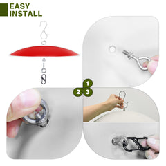 andergi closeup of rust-resistant hardware for secure hanging