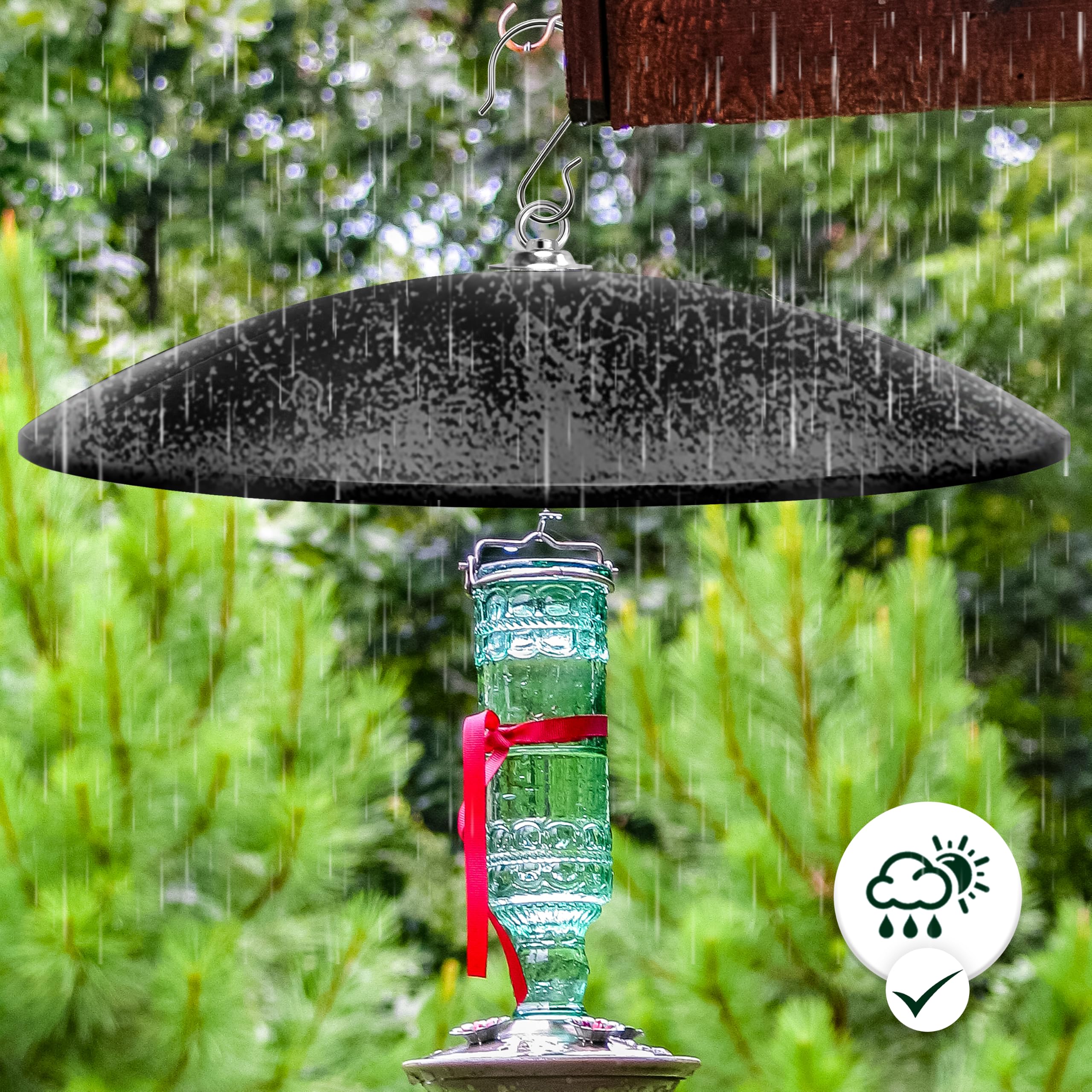 andergi tilted edge showing swing mechanism that prevents squirrel balance