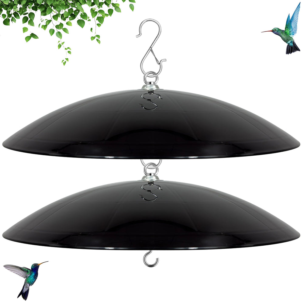 andergi feeder cover front view showing full dome protecting feeder