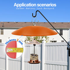 andergi side profile showing 60-degree swing deters squirrels