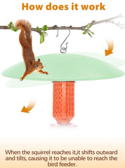 andergi next to feeder for scale showing extra-large 19.25-inch diameter benefit