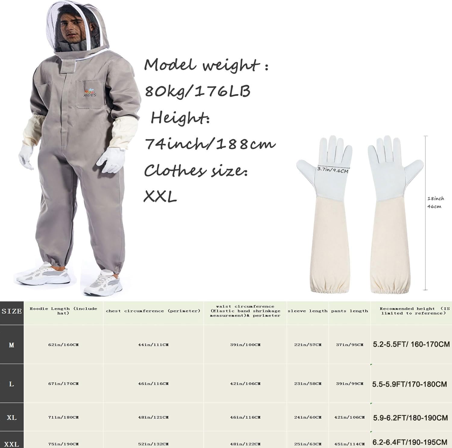 ANDES detachable fencing veil close-up showing mesh for clear visibility