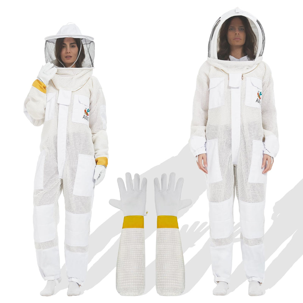 ANDES full suit front view showing complete coverage and comfort