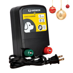 ANDMON front view energizer showing controls and LED for reliable monitoring