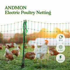 ANDMON double-spike fiberglass post detail for fast, secure anchoring