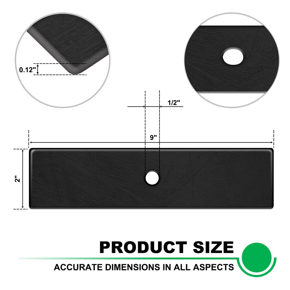 Andorm center-hole detail highlighting 1/2 inch bore for correct fit