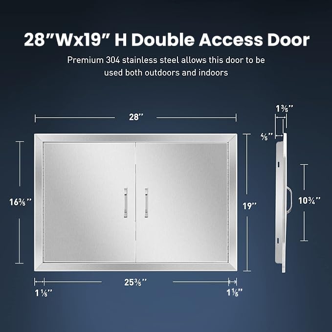 Anfrere hinge and magnet close-up ensuring quiet reliable closure