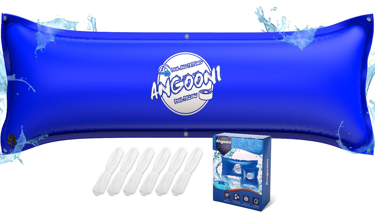 Angooni front view of inflated pillow showing strong support benefit