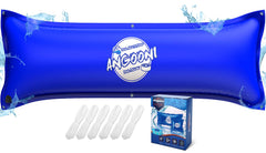 Angooni front view of inflated pillow showing strong support benefit