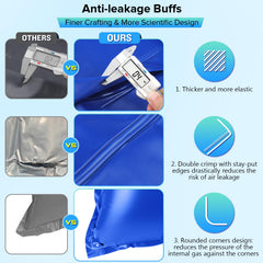 Angooni PVC texture with double-stitched seams for tear resistance