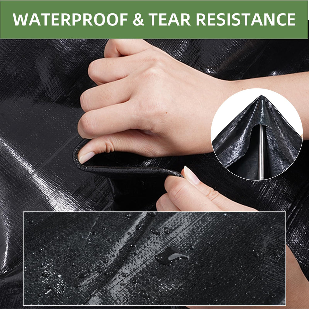 ANHAN close-up of reinforced HDPE/PE texture illustrating puncture resistance