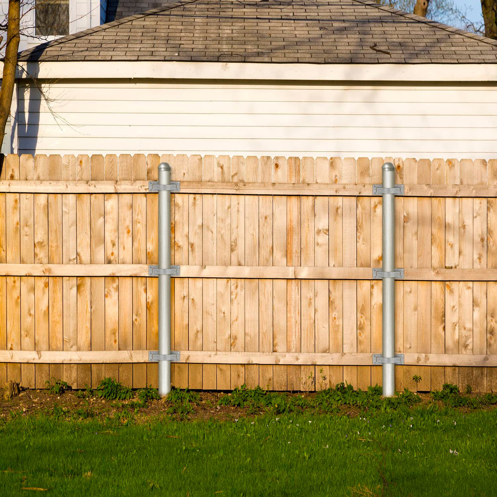 AnhXuanSteel backyard installation demonstrating finished fence strength and neat appearance