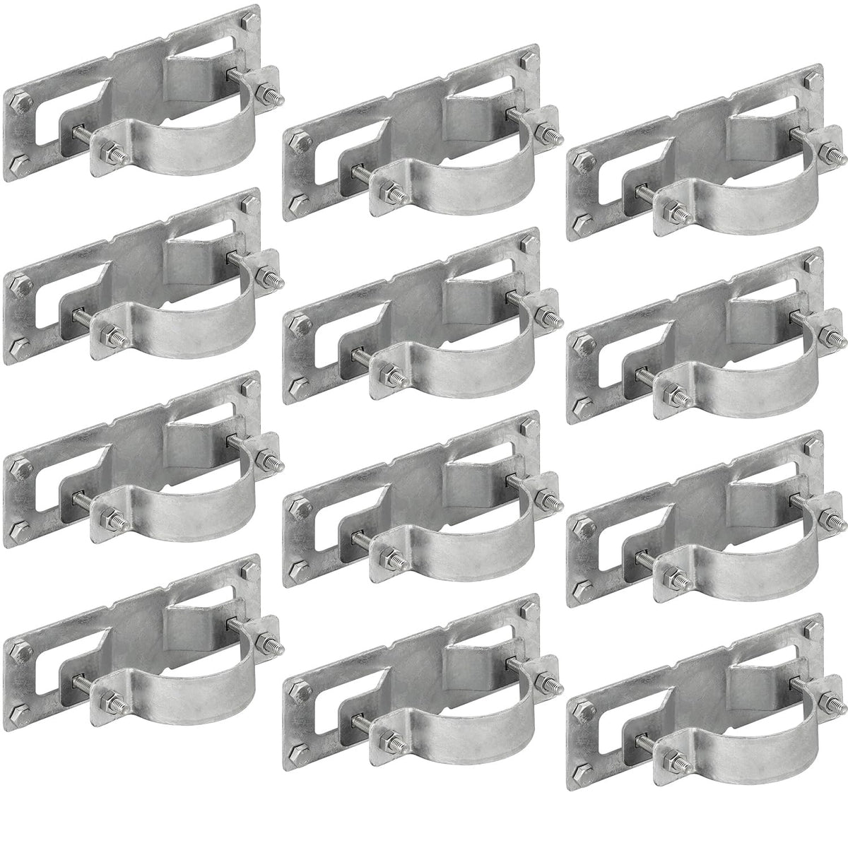 AnhXuanSteel front view of 12-pack brackets shows corrosion protection and quantity benefit