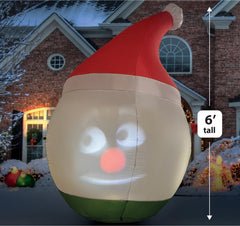 ANIMAT3D close-up of the 56-inch HD screen displaying crisp animated content