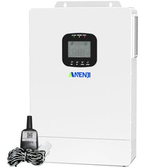 Aninerel front panel showing buttons and indicators for easy system control