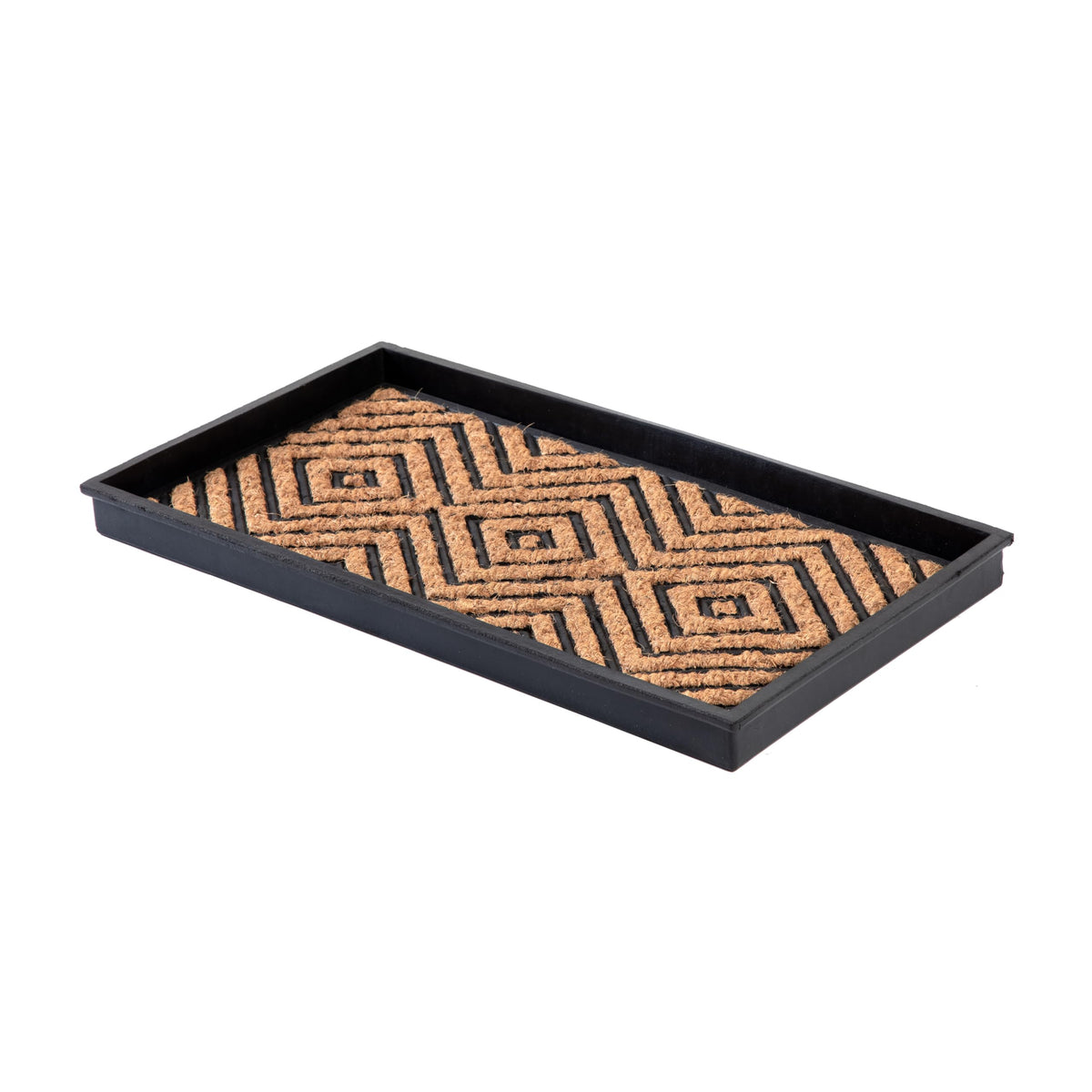 Anji Mountain front view boot tray showing neat shoe organization and spill protection