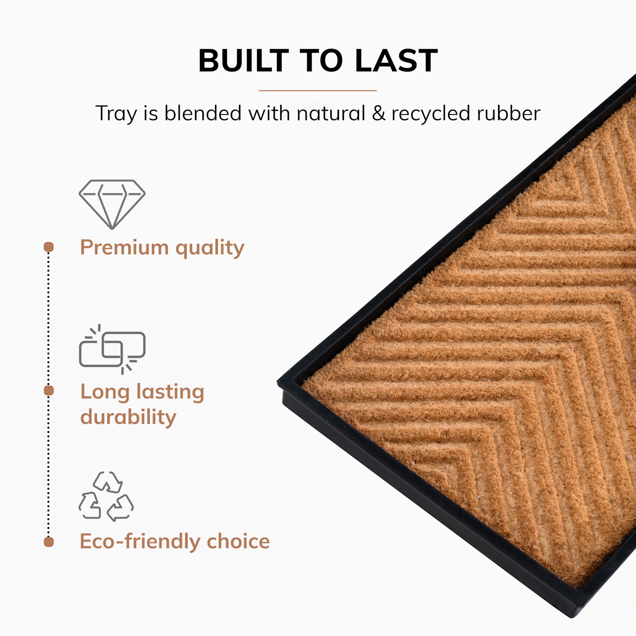 Anji Mountain rubber texture detail illustrating durable slip-resistant benefit