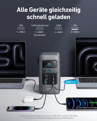Anker SOLIX C200 slim side profile highlighting compact travel-friendly design