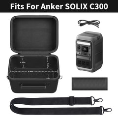 ANKHOH closeup padded lining protecting the SOLIX C300 from impacts