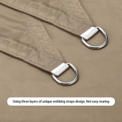 Ankuka stainless-steel D-ring corner detail for secure anchoring benefit