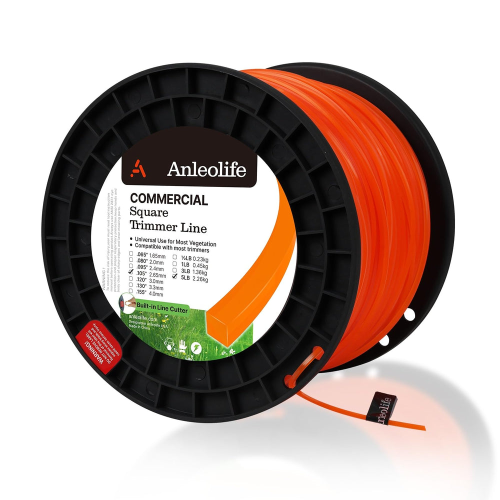 A ANLEOLIFE front view of 1038 ft spool showing product and bulk packaging, saves reloads
