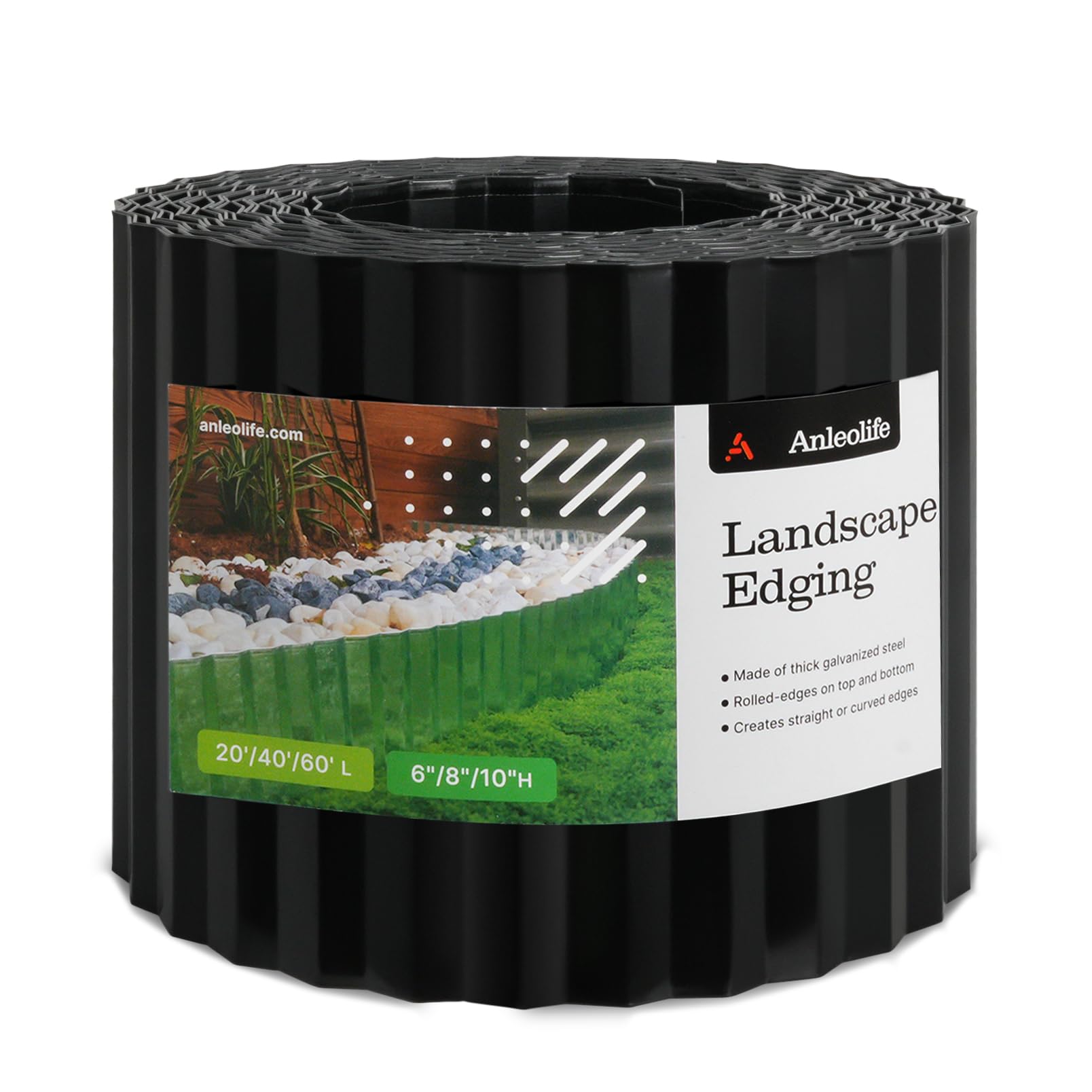 anleolife front view roll showing full 60ft length and neat appearance