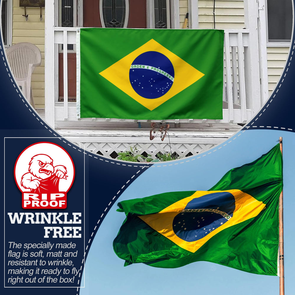 Anley flag mounted on pole outdoors showing wind-ready display benefit