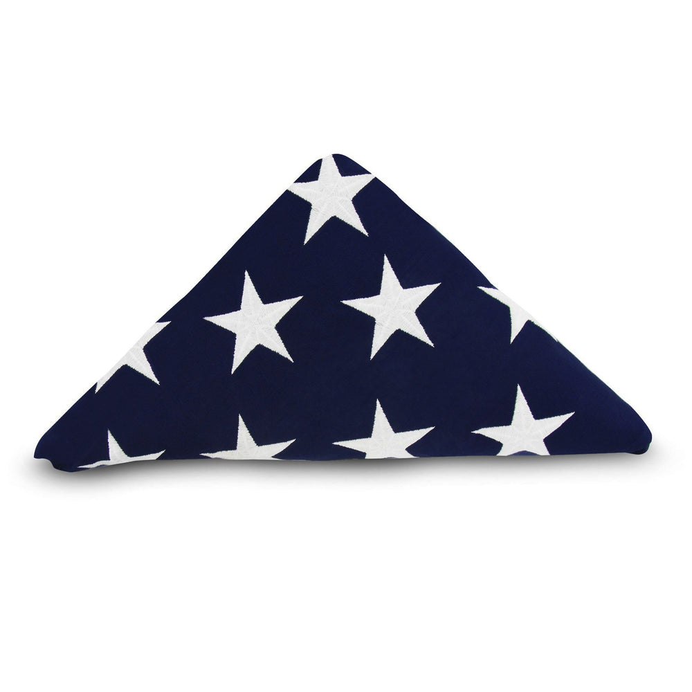Anley full flag front view showing scale and traditional cotton benefits
