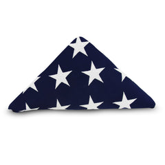 Anley full flag front view showing scale and traditional cotton benefits