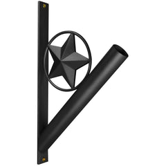 Anley front view showing Texas star bracket and strong mounting benefit