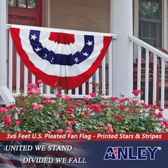 Anley fabric texture detail showing 100D polyester weave and UV-resistant color retention