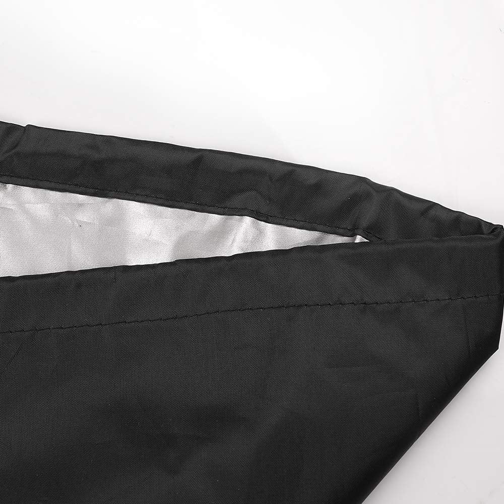 ANMINY cover beside a chair to show 27x27x49 inch scale