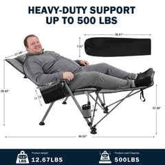Anmiro detached footstool assembled as triangular support for stability