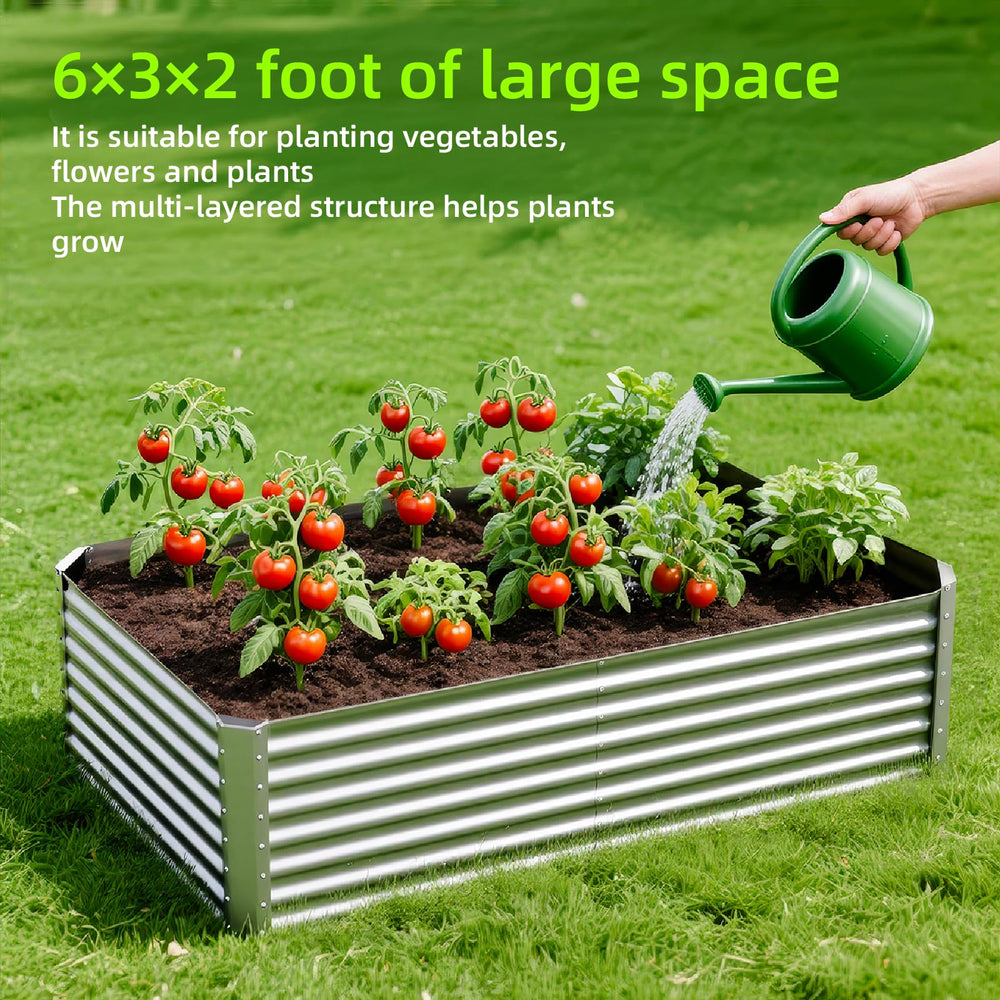 Anmiro planted with vegetables on patio, efficient small-space productivity