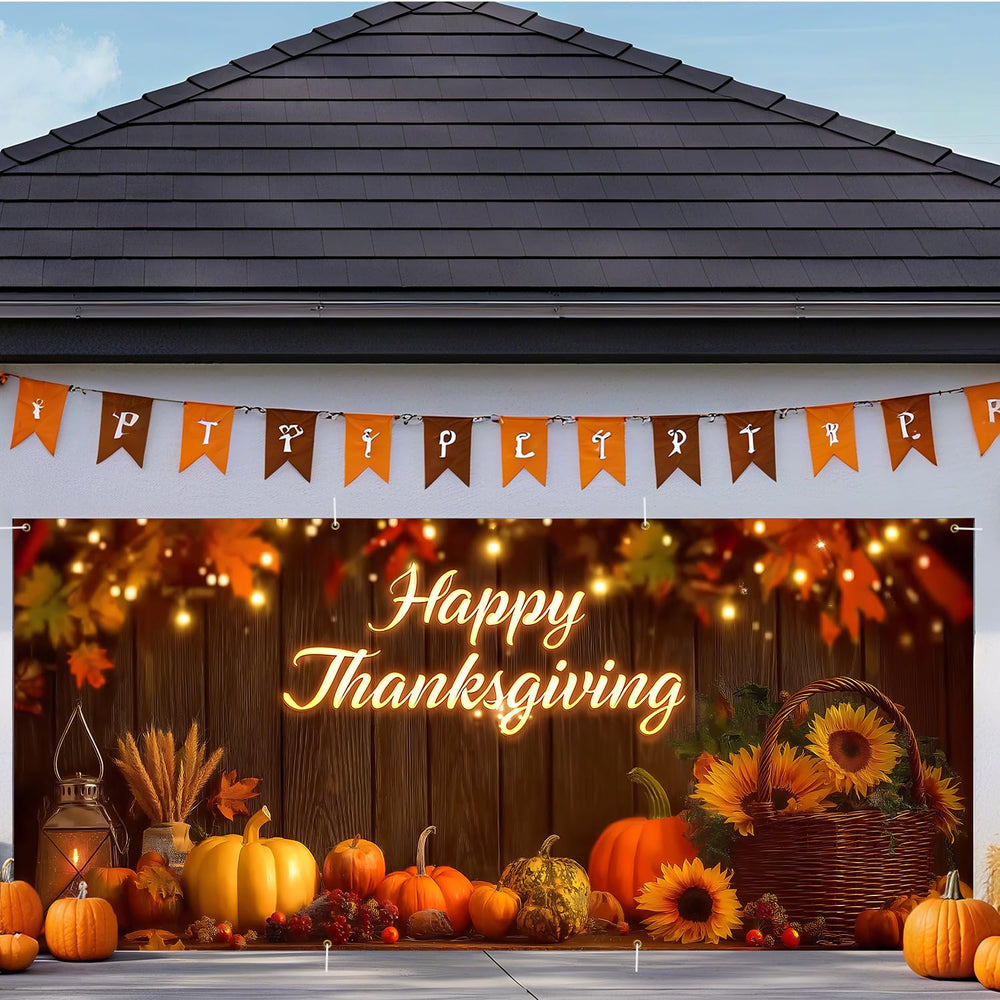 ANNA QUEEN front view banner showing full autumn harvest scene and curb appeal