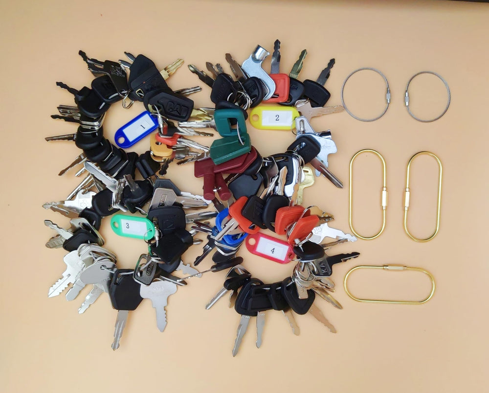 ANNHOO999 front packaging showing full 100-piece key set and contents benefit