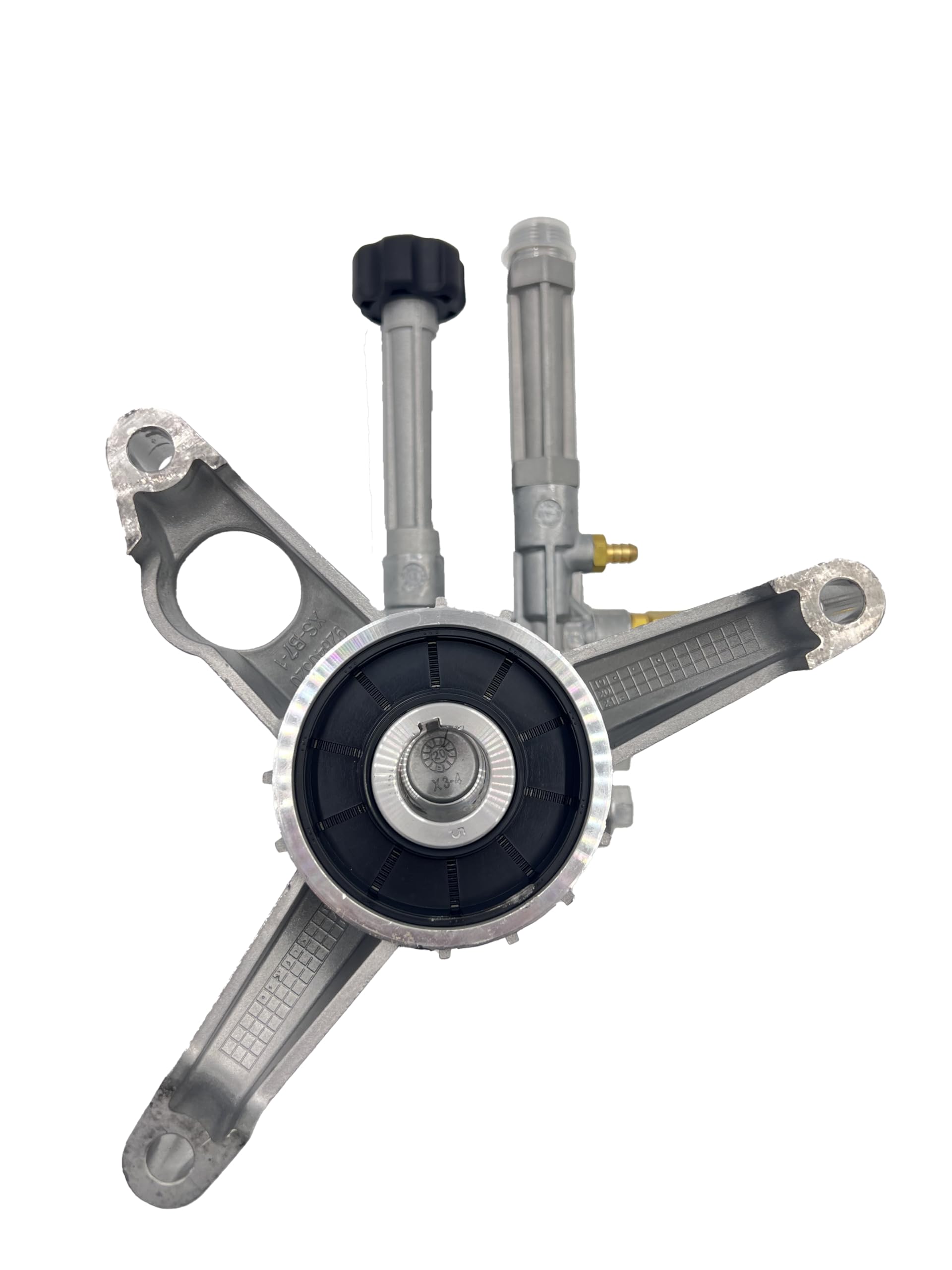 AR Annovi Reverberi pump mounted on external motor illustrating straightforward replacement fit