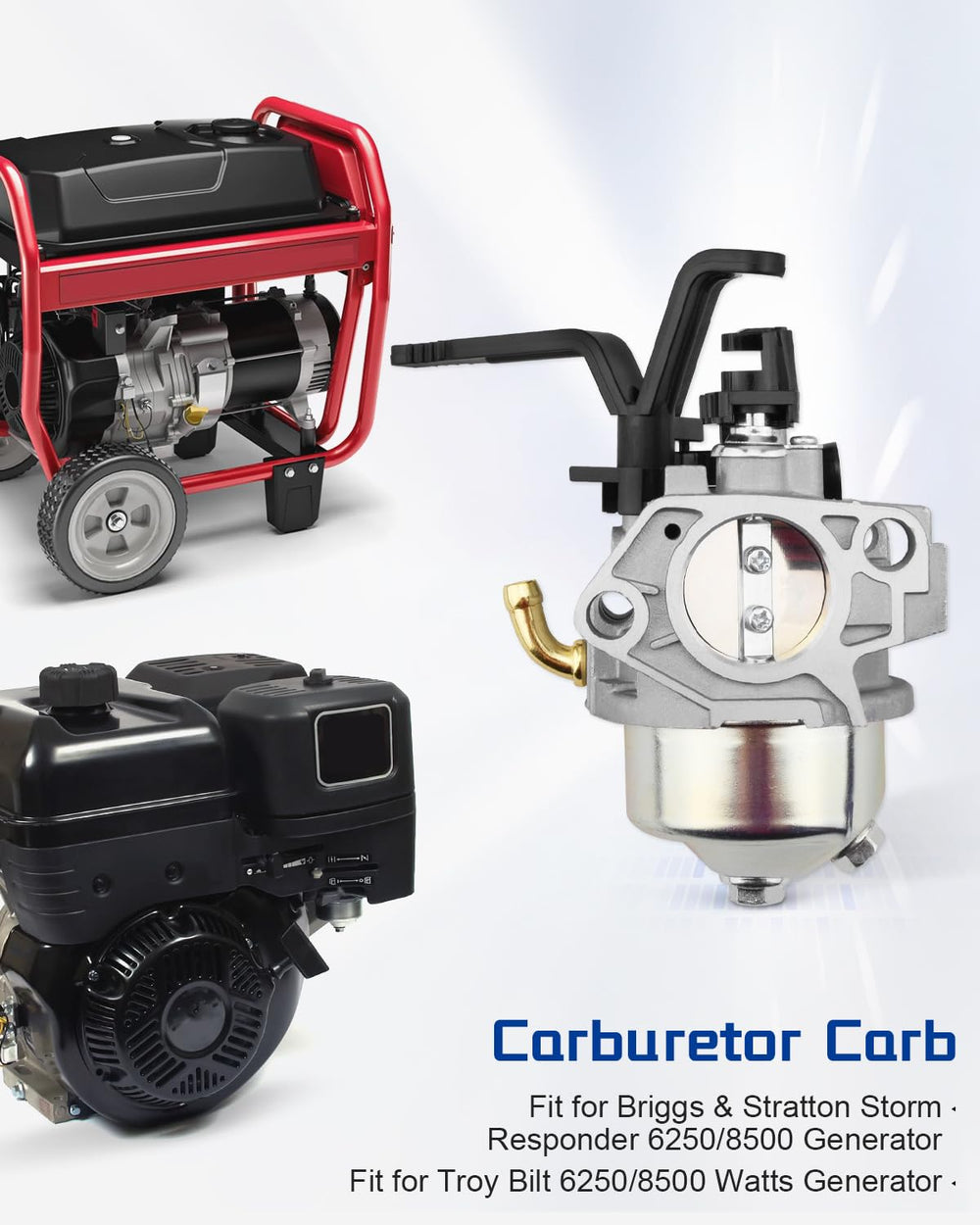 ANODZU carburetor switch detail highlighting easy control and durable construction