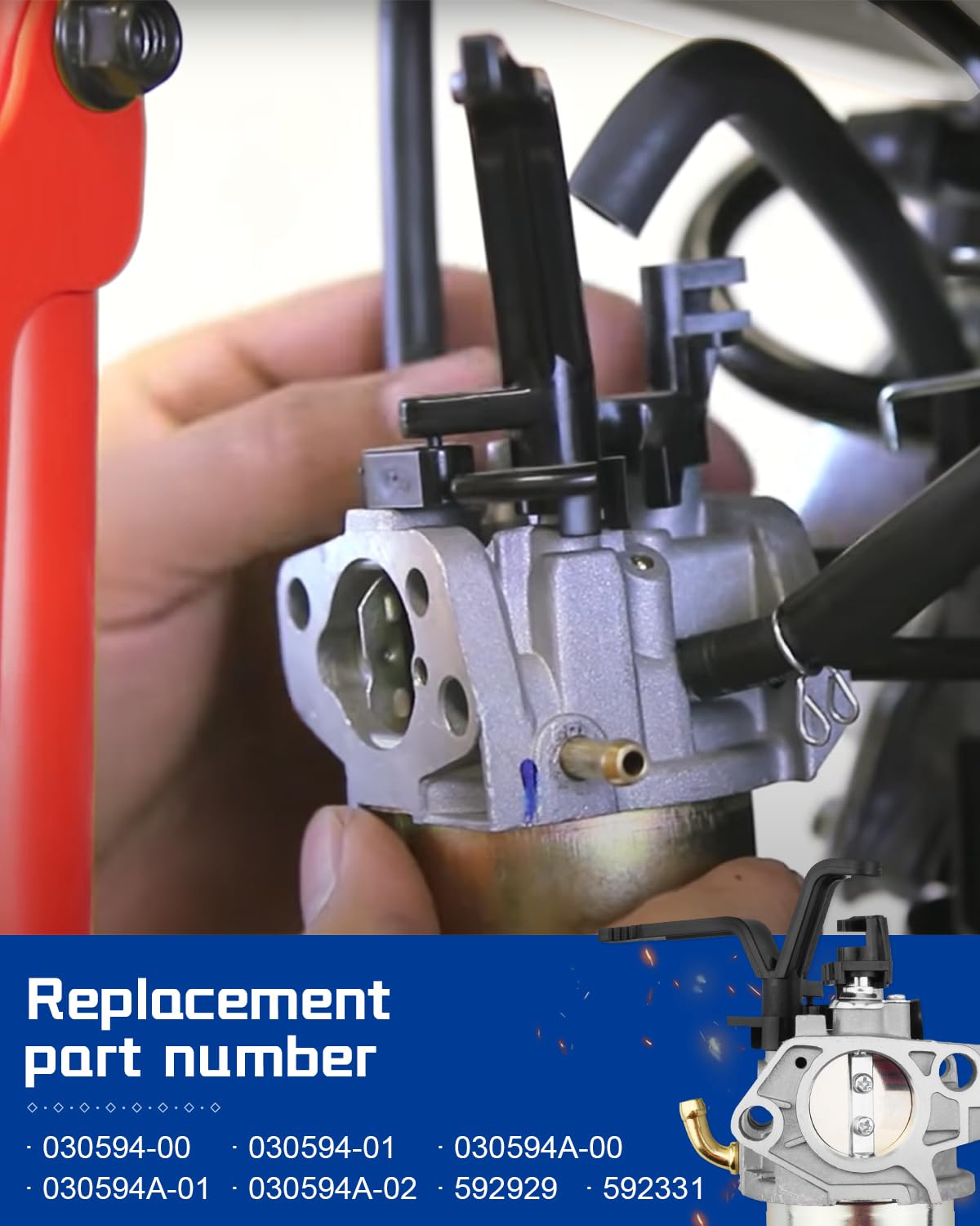 ANODZU spark plug and heat insulation block demonstrating improved ignition reliability
